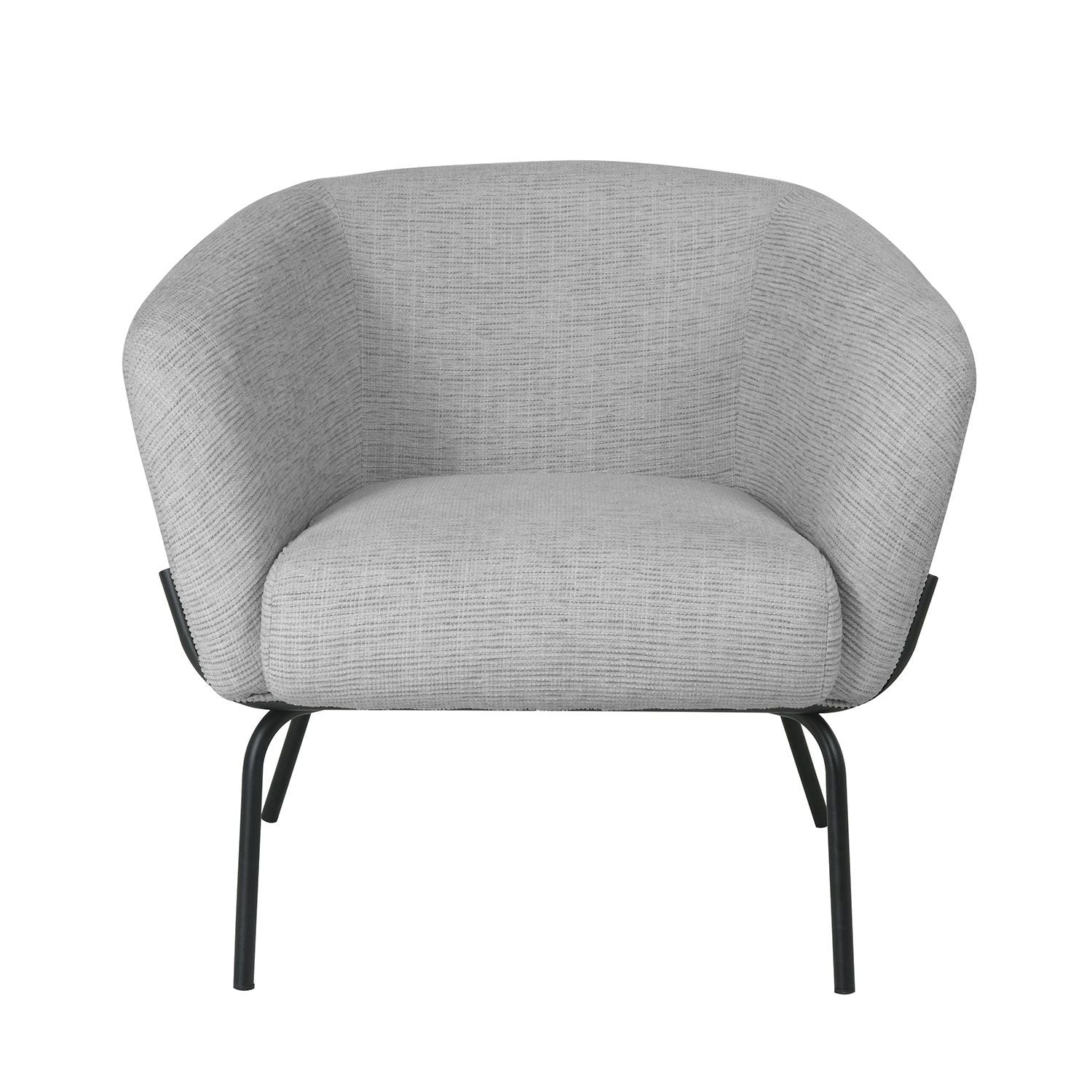Lounge Chair Woodbridge | size: Width: 77cm, Height: 72.5cm, Depth: 74cm | color: Gray | image: 1 | variant: 1001055