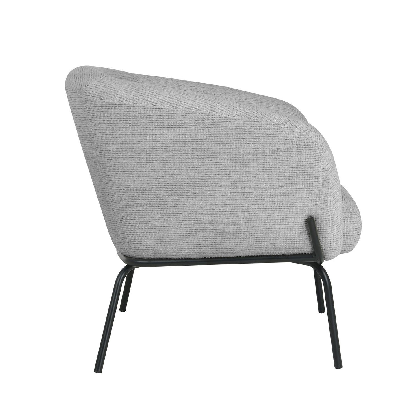 Lounge Chair Woodbridge | size: Width: 77cm, Height: 72.5cm, Depth: 74cm | color: Gray | image: 2 | variant: 1001055