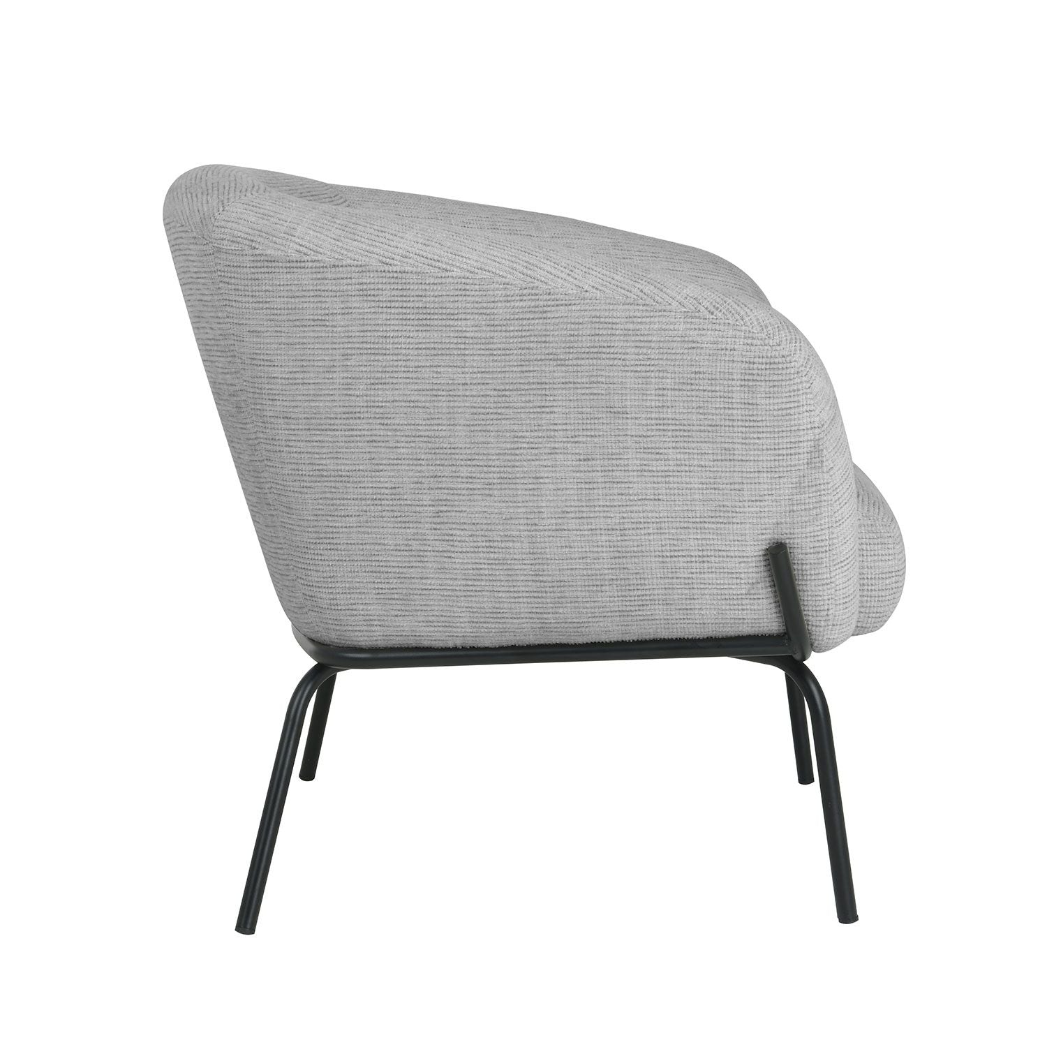 Lounge Chair Woodbridge | size: Width: 77cm, Height: 72.5cm, Depth: 74cm | color: Gray | image: 2 | variant: 1001055