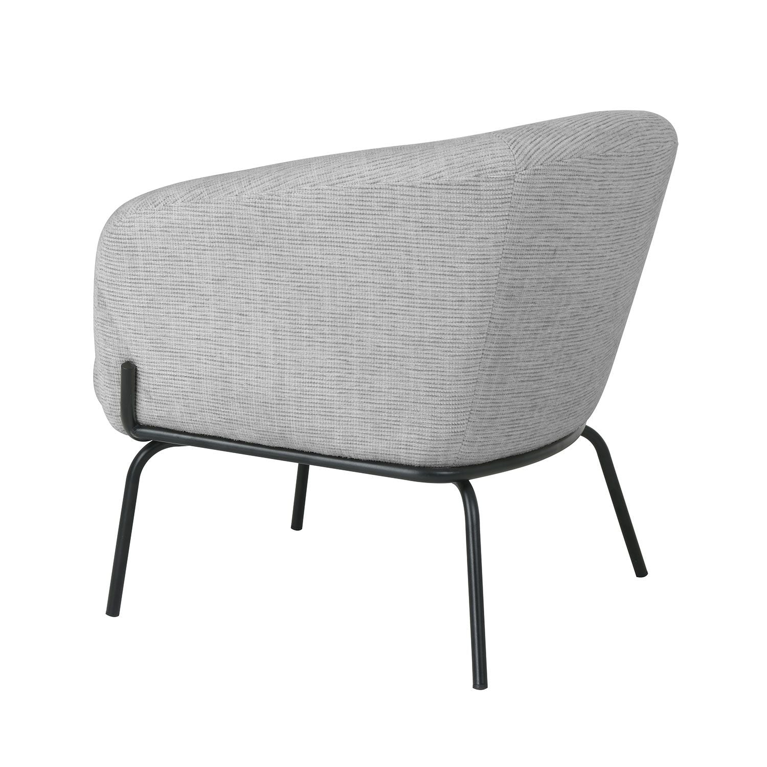 Lounge Chair Woodbridge | size: Width: 77cm, Height: 72.5cm, Depth: 74cm | color: Gray | image: 3 | variant: 1001055