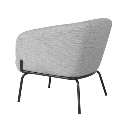 Lounge Chair Woodbridge | size: Width: 77cm, Height: 72.5cm, Depth: 74cm | color: Gray | image: 3 | variant: 1001055