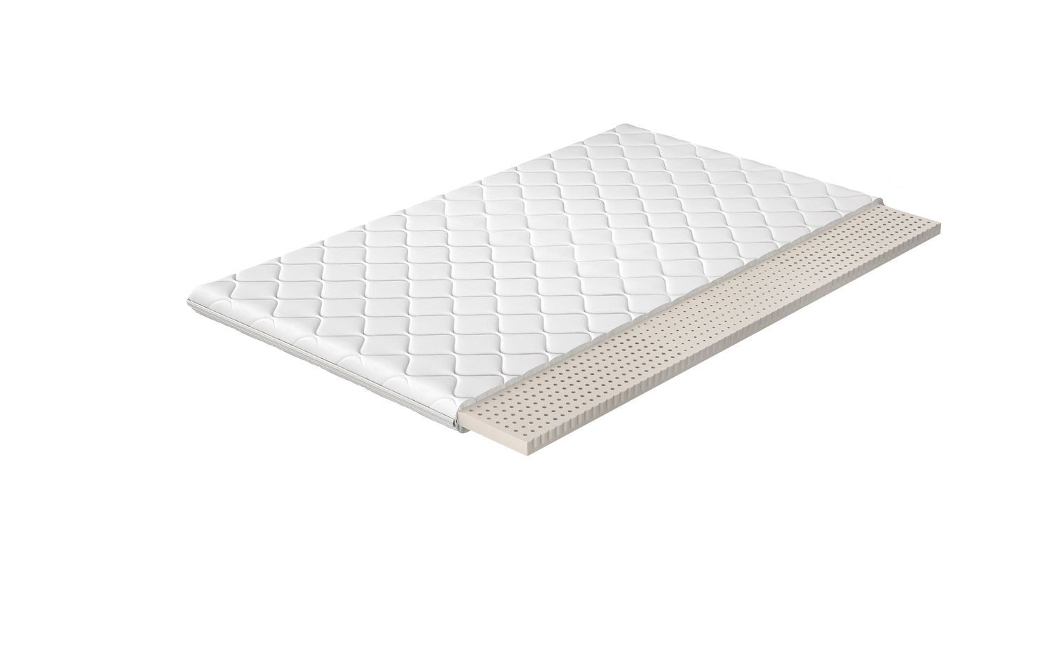 Mattress Topper Latex 4 | size: Length: 200cm, Width: 160cm | image: 1 | variant: 1013987