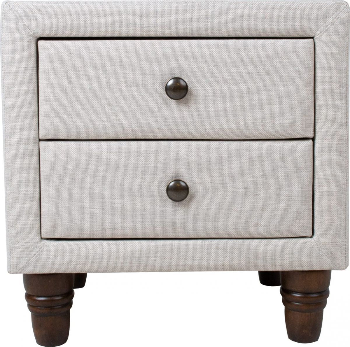 Nightstand Beverley | size: Width: 41cm, Height: 55cm, Depth: 50.4cm | color: White | image: 1 | variant: 1000260