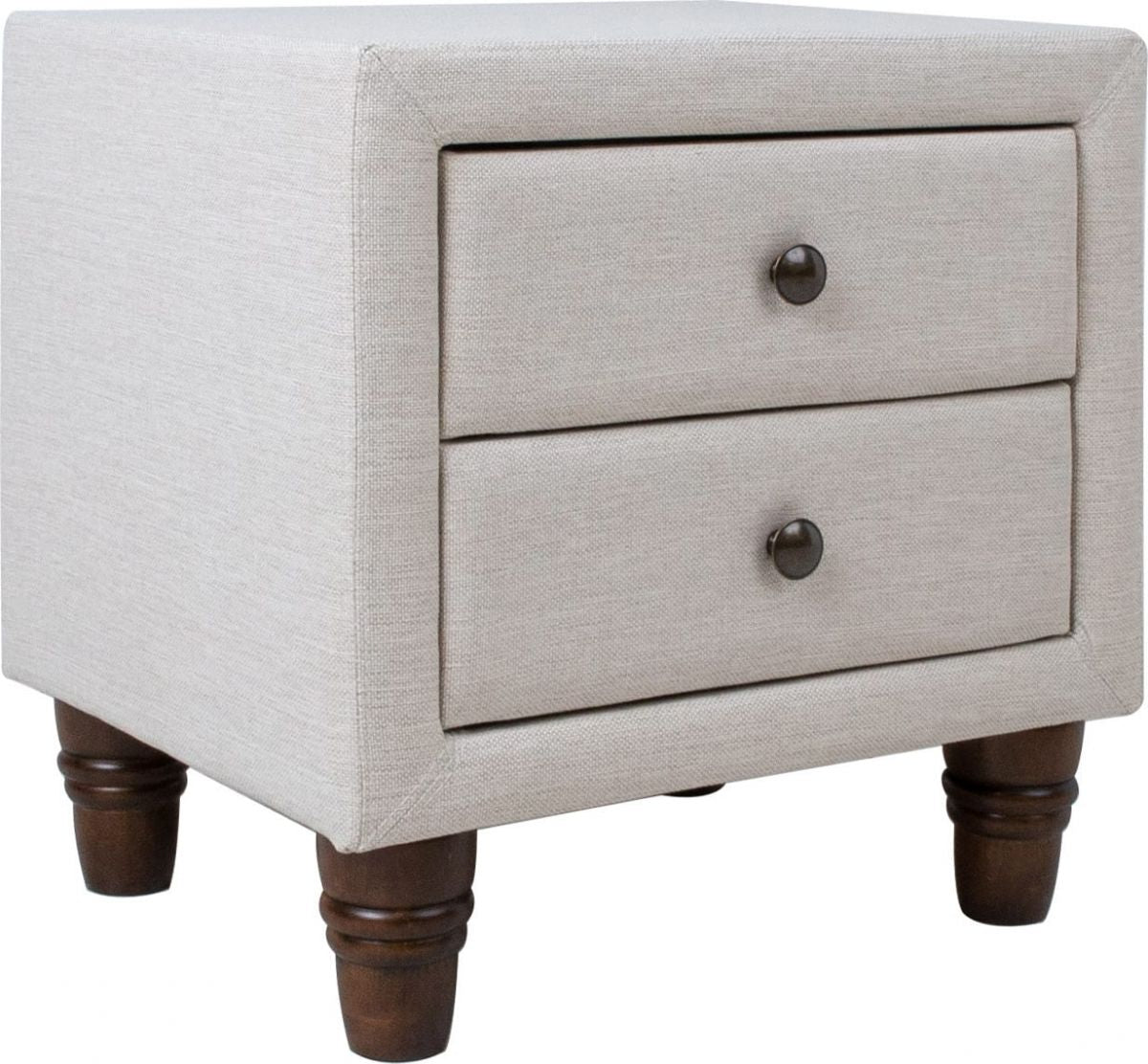 Nightstand Beverley | size: Width: 41cm, Height: 55cm, Depth: 50.4cm | color: White | image: 2 | variant: 1000260