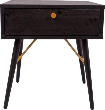 Nightstand East Lampeter | size: Width: 35cm, Height: 50cm, Depth: 45cm | color: Black | image: 1 | variant: 1005571