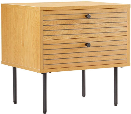Nightstand East Le Havre | size: Width: 50cm, Height: 50cm, Depth: 40cm | color: Oak | image: 1 | variant: 1006365