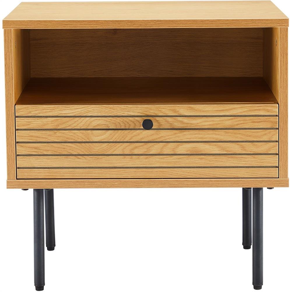 Nightstand East Le Havre | size: Width: 50cm, Height: 50cm, Depth: 40cm | color: Oak | image: 3 | variant: 1006368