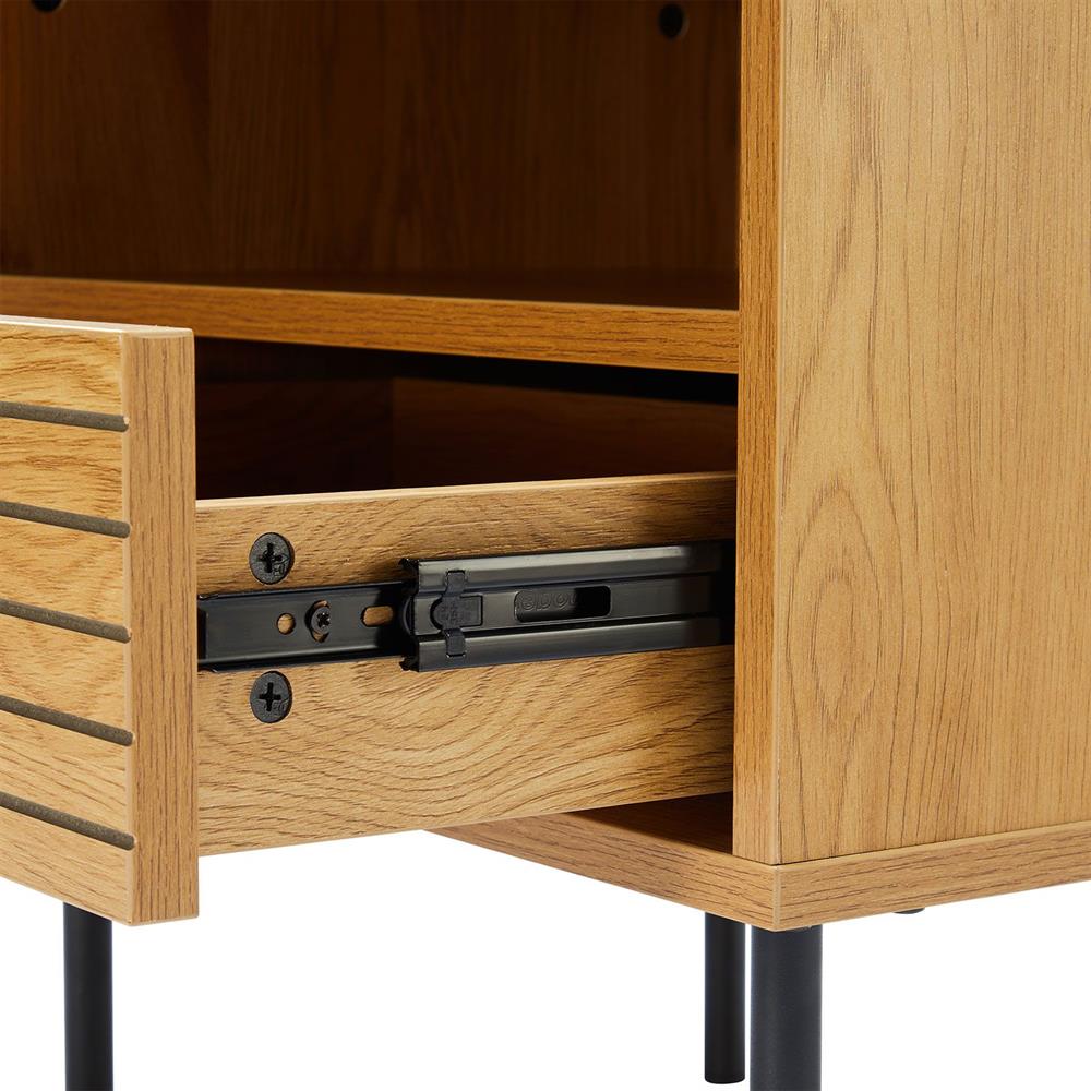 Nightstand East Le Havre | size: Width: 50cm, Height: 50cm, Depth: 40cm | color: Oak | image: 4 | variant: 1006368