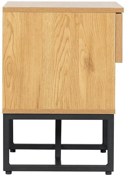 Nightstand East Lille | size: Width: 50cm, Height: 55cm, Depth: 40cm | color: Oak | image: 4 | variant: 1006366