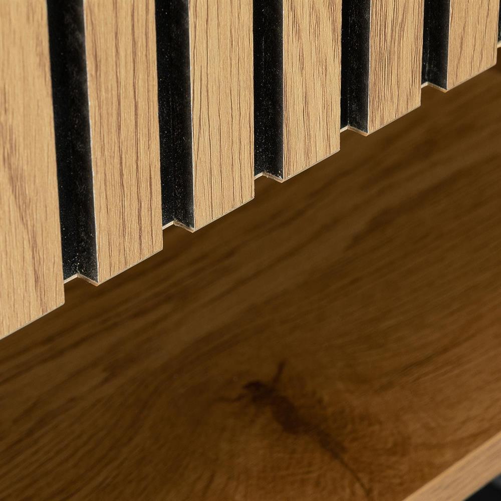 Nightstand East Lille | size: Width: 50cm, Height: 55cm, Depth: 40cm | color: Oak | image: 6 | variant: 1006366