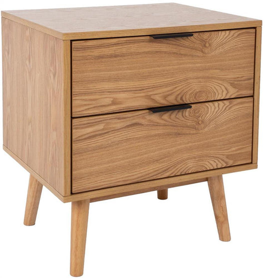 Nightstand East Logrono | size: Width: 50cm, Height: 58cm, Depth: 40cm | color: Oak | image: 1 | variant: 1006362