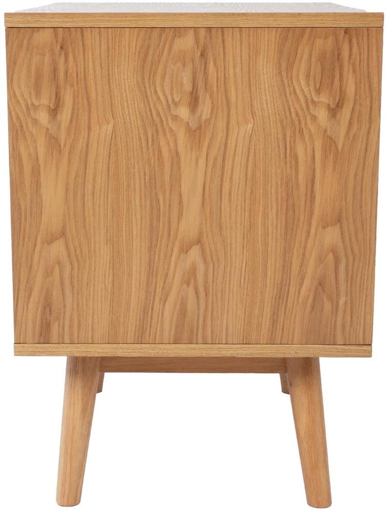 Nightstand East Logrono | size: Width: 50cm, Height: 58cm, Depth: 40cm | color: Oak | image: 5 | variant: 1006362