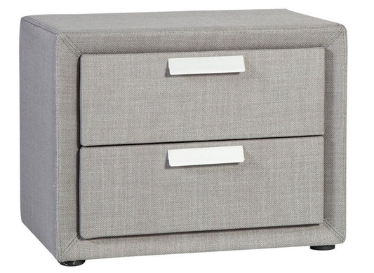 Nightstand East Woodstock | size: Width: 50.5cm, Height: 40cm, Depth: 41cm | color: Gray | image: 0 | variant: 1004964
