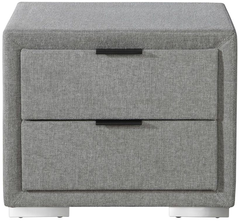 Nightstand Levanter | size: Length: 50cm, Width: 40cm, Height: 42cm | color: Gray | image: 1 | variant: 1012417