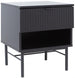 Nightstand Milton | size: Width: 45cm, Height: 55cm, Depth: 40cm | color: Black | image: 1 | variant: 1000475