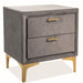 Nightstand Monako | size: Width: 53cm, Height: 56cm, Depth: 36cm | color: Gray | image: 0 | variant: 1000389