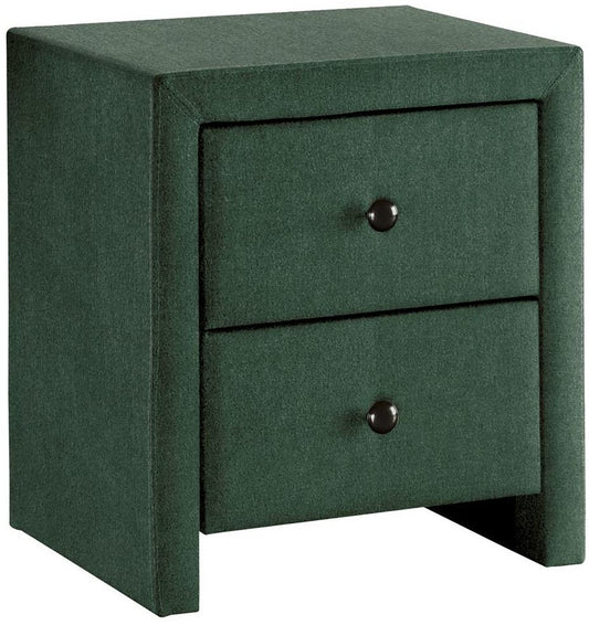 Nightstand Oulu | size: Length: 48cm, Width: 41cm, Height: 54cm | color: Green | image: 1 | variant: 1002055
