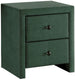 Nightstand Oulu | size: Length: 48cm, Width: 41cm, Height: 54cm | color: Green | image: 1 | variant: 1002055