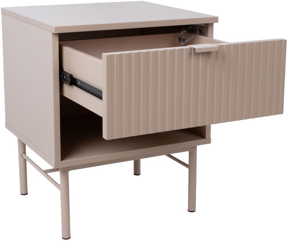 Nightstand Sequence | size: Width: 45cm, Height: 55cm, Depth: 40cm | color: Beige | image: 2 | variant: 1002371