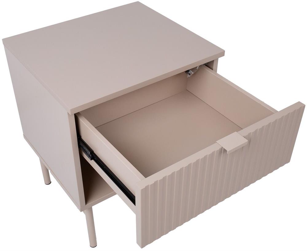 Nightstand Sequence | size: Width: 45cm, Height: 55cm, Depth: 40cm | color: Beige | image: 6 | variant: 1002371
