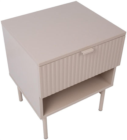 Nightstand Sequence | size: Width: 45cm, Height: 55cm, Depth: 40cm | color: Beige | image: 7 | variant: 1002371