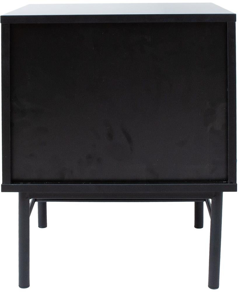 Nightstand Sequence | size: Width: 45cm, Height: 55cm, Depth: 40cm | color: Black | image: 5 | variant: 1002372