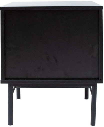 Nightstand Sequence | size: Width: 45cm, Height: 55cm, Depth: 40cm | color: Black | image: 5 | variant: 1002372