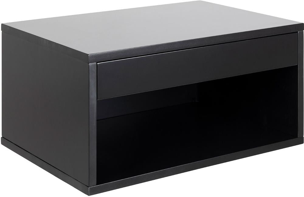 Nightstand Stamford | size: Width: 50cm, Height: 24.3cm, Depth: 35cm | color: Black | image: 1 | variant: 1000300
