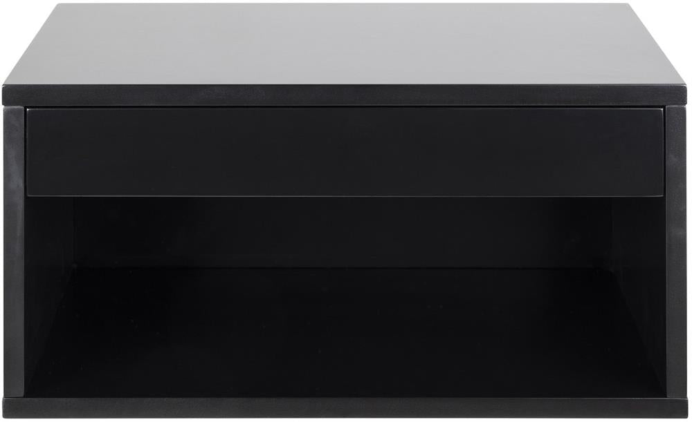 Nightstand Stamford | size: Width: 50cm, Height: 24.3cm, Depth: 35cm | color: Black | image: 2 | variant: 1000300