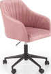 Office Chair Alessandria | size: Width: 57cm, Height: 89cm, Depth: 55cm | color: Pink | image: 1 | variant: 1002897