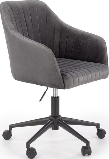 Office Chair Alessandria | size: Width: 57cm, Height: 91cm, Depth: 55cm | color: Gray | image: 1 | variant: 1002896