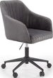 Office Chair Alessandria | size: Width: 57cm, Height: 91cm, Depth: 55cm | color: Gray | image: 1 | variant: 1002896
