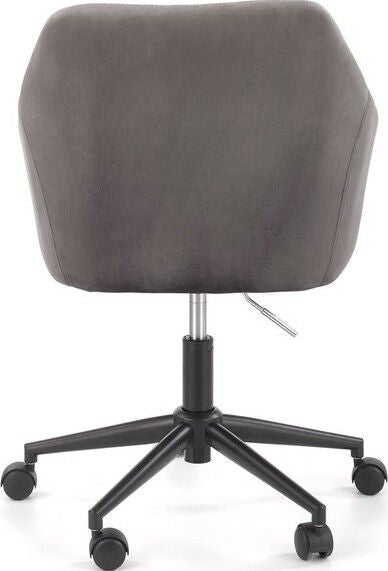 Office Chair Alessandria | size: Width: 57cm, Height: 91cm, Depth: 55cm | color: Gray | image: 3 | variant: 1002896