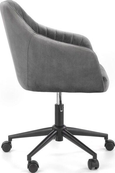 Office Chair Alessandria | size: Width: 57cm, Height: 91cm, Depth: 55cm | color: Gray | image: 4 | variant: 1002896