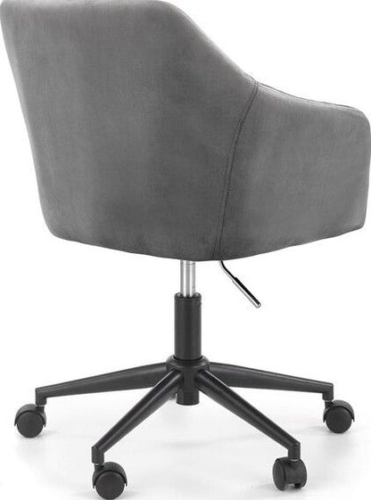 Office Chair Alessandria | size: Width: 57cm, Height: 91cm, Depth: 55cm | color: Gray | image: 5 | variant: 1002896