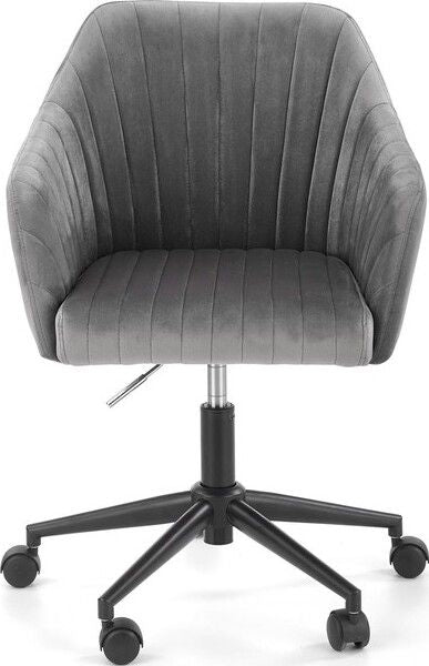 Office Chair Alessandria | size: Width: 57cm, Height: 91cm, Depth: 55cm | color: Gray | image: 8 | variant: 1002896
