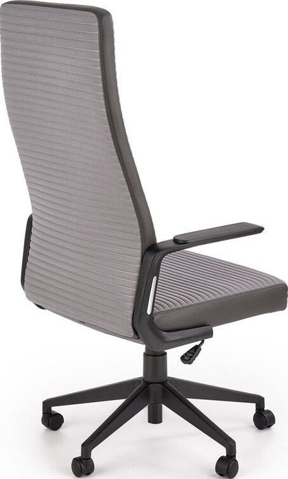 Office Chair Arezzo | size: Width: 65cm, Height: 119cm, Depth: 65cm | color: Gray | image: 3 | variant: 1011563