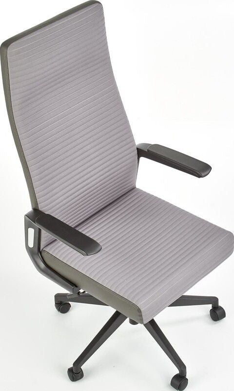 Office Chair Arezzo | size: Width: 65cm, Height: 119cm, Depth: 65cm | color: Gray | image: 7 | variant: 1011563