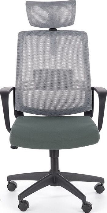 Office Chair Arsen | size: Width: 62cm, Height: 124cm, Depth: 65cm | color: Gray | image: 8 | variant: 1011966