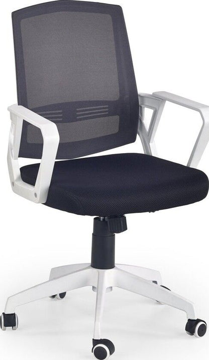 Office Chair Ascot | size: Width: 55cm, Height: 104cm, Depth: 57cm | color: Black | image: 1 | variant: 1011964