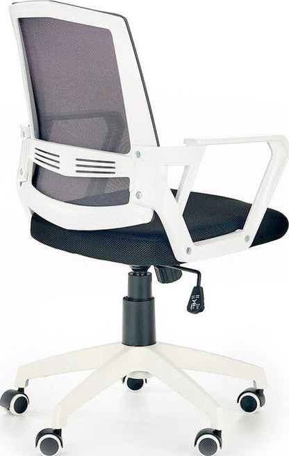 Office Chair Ascot | size: Width: 55cm, Height: 104cm, Depth: 57cm | color: Black | image: 2 | variant: 1011964
