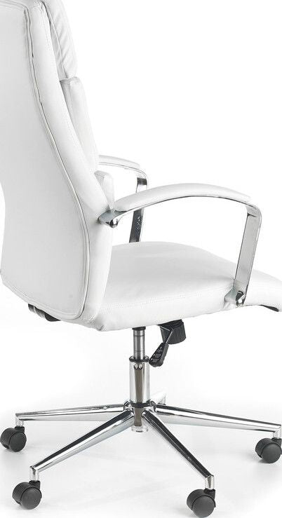 Office Chair Aurelius | size: Width: 65cm, Height: 120cm, Depth: 67cm | color: White | image: 2 | variant: 1011570