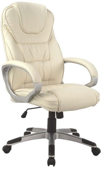 Office Chair Barnsley | size: Width: 64cm, Height: 112-150cm, Depth: 48cm | color: White | image: 1 | variant: 1004163