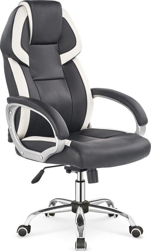 Office Chair Barton | size: Width: 64cm, Height: 123cm, Depth: 68cm | color: Black | image: 1 | variant: 1011623