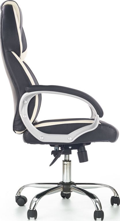Office Chair Barton | size: Width: 64cm, Height: 123cm, Depth: 68cm | color: Black | image: 2 | variant: 1011623