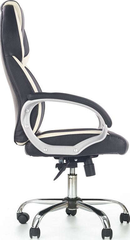 Office Chair Barton | size: Width: 64cm, Height: 123cm, Depth: 68cm | color: Black | image: 2 | variant: 1011623