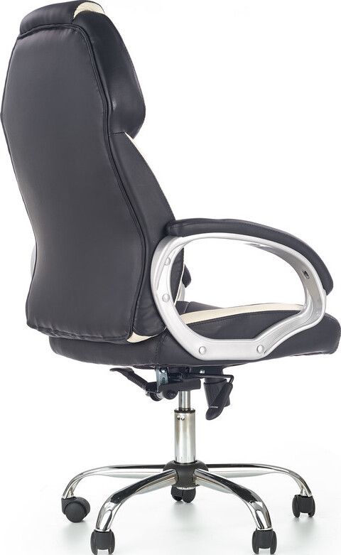 Office Chair Barton | size: Width: 64cm, Height: 123cm, Depth: 68cm | color: Black | image: 4 | variant: 1011623