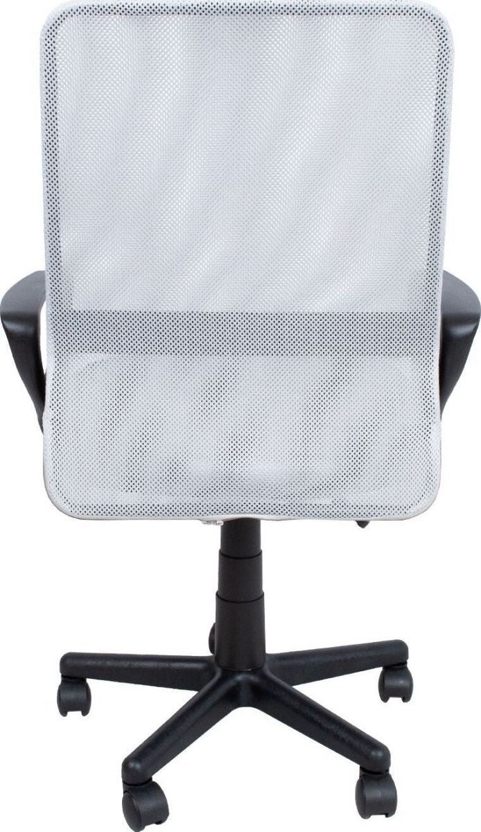 Office Chair Belinda | size: Width: 59cm, Height: 98.5cm, Depth: 56cm | color: Gray | image: 4 | variant: 1005209