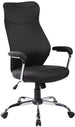 Office Chair Blackburn | size: Width: 64cm, Height: 112-122cm, Depth: 52cm | color: Black | image: 1 | variant: 1004178