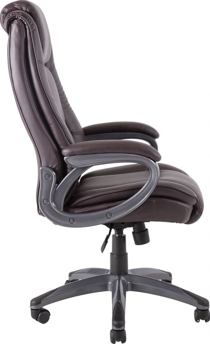 Office Chair Calvin | size: Width: 81cm, Height: 114-121.5cm, Depth: 65cm | color: Red | image: 2 | variant: 1005222